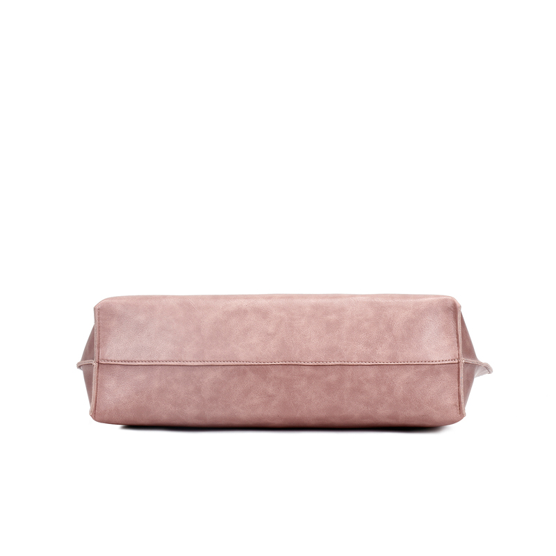 HD0823 - Factory Direct Sale Pink Vegetable PU Leather Shopping Bags for Women