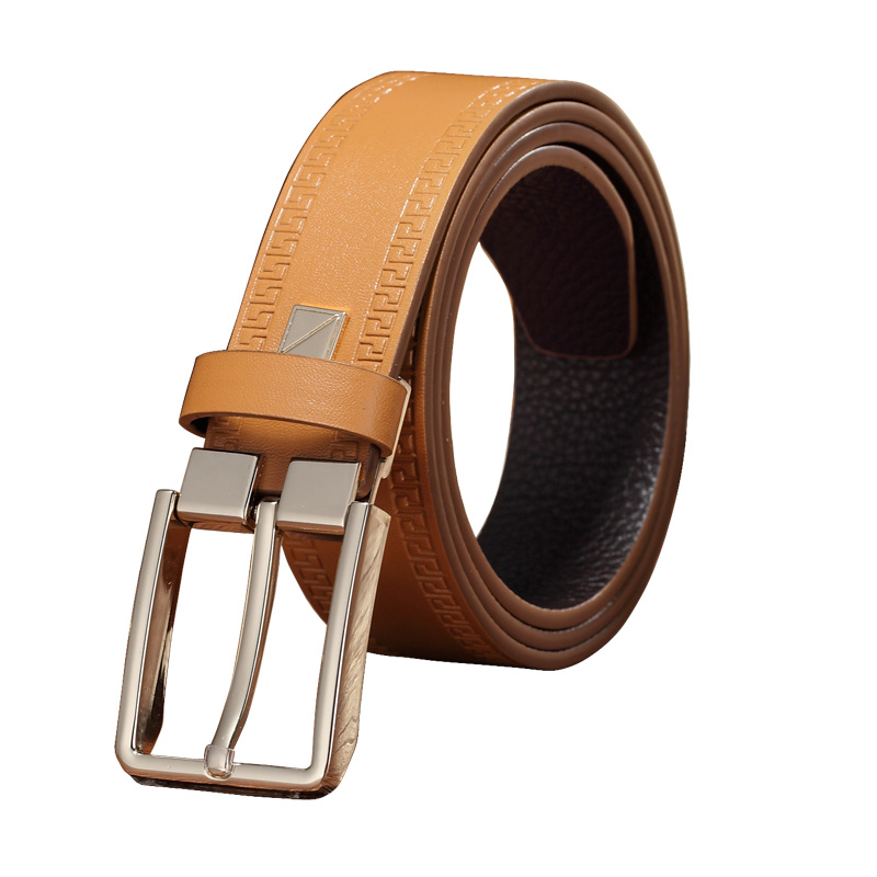 HD0827 - Přizpůsobitelný módní prvotřídní kožený opasek pro muže Návrhář značky Real Leather Belt