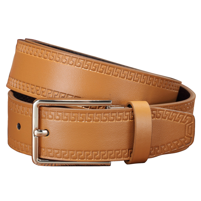 HD0827 - Přizpůsobitelný módní prvotřídní kožený opasek pro muže Návrhář značky Real Leather Belt