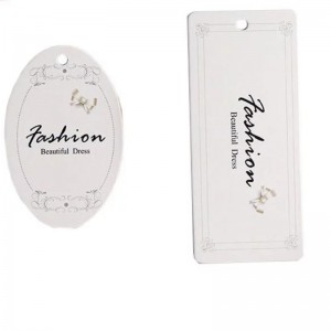 Štítek s visačkou Creative Fashion Clothing na zakázku 04