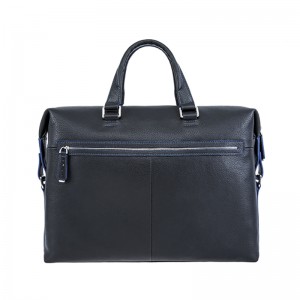 18SG-6817F Pánská Leechee originální kožená brašna na notebook