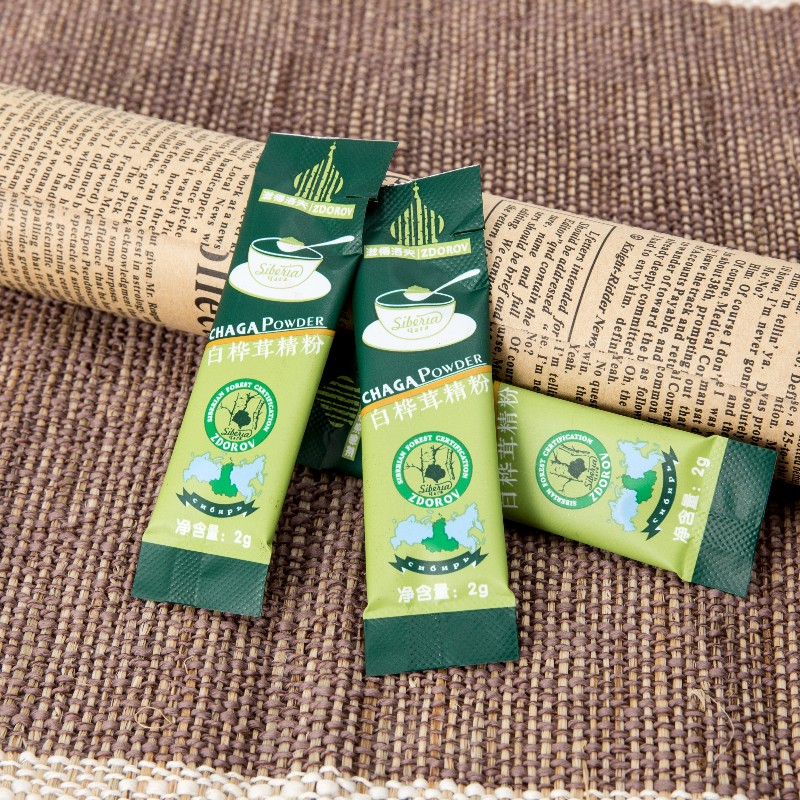 Přírodní chaga extrahovala sílu