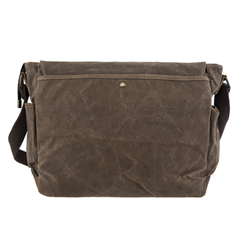 18SC-6774M nová bláznivá kůň s plátnem Retro Messenger Bag Men Vodotěsná brašna na fotoaparát Canvas Men Work Messenger Bag