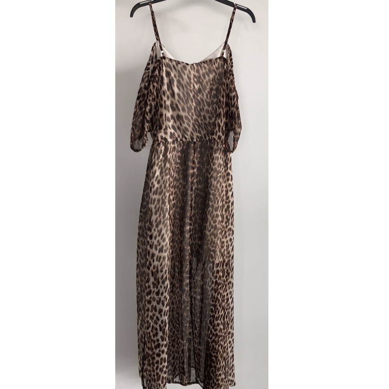 LEOPARD PRINT STRAPPY DRESS JLWD0028