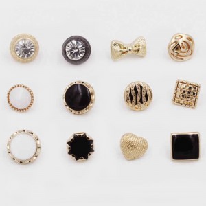 Módní nový design vlastní kovové knoflíky knoflíky šití knoflíky 8