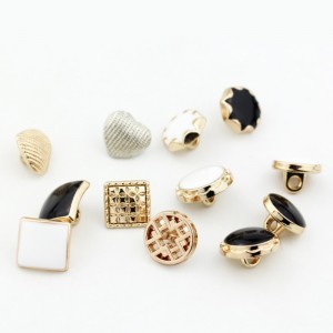 Módní nový design vlastní kovové knoflíky knoflíky šití knoflíky 8