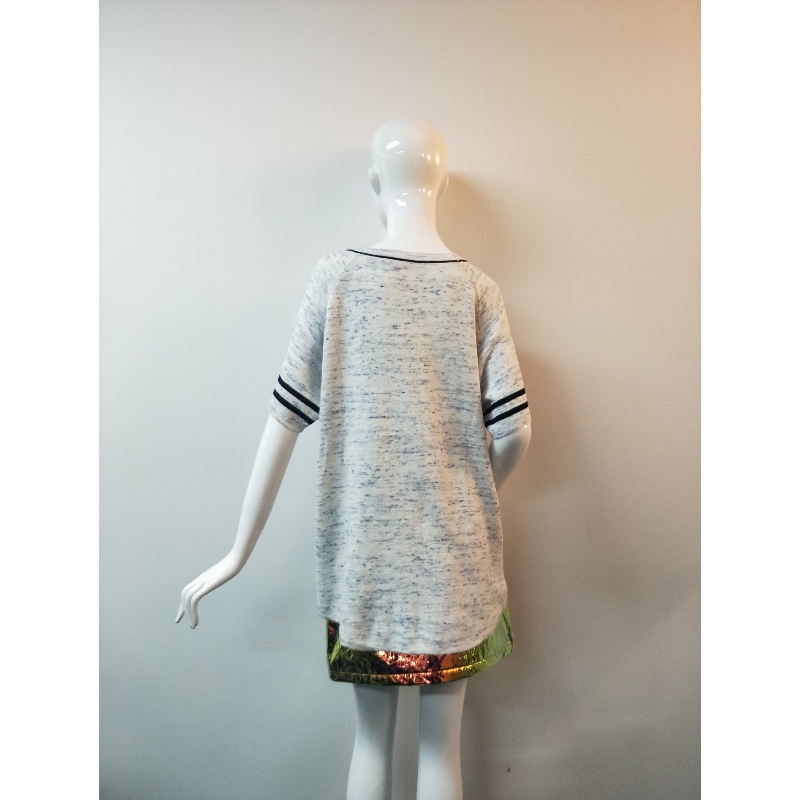 SVĚTELNÝ ŠEDÝ V-NECK CARDIGAN RLWS0037F