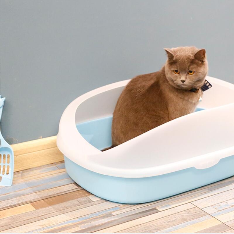 velký prostor kočičí podestýlky / toalety pro domácí mazlíčky s kopečkem / kočičí pískovou krabicí / produkty péče
