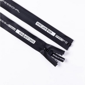 2019 hot sale porcelán vysoce kvalitní velkoobchod módní zakázkový zip plastový nepromokavý zip 10