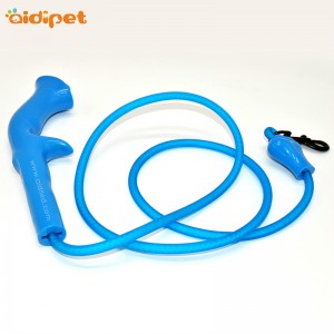 Vycházkové zatahovací nylonové psí výstavní obojky s vodítkem