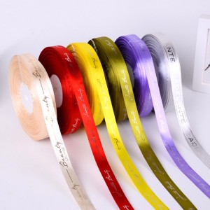 1 # personalizované logo značky vlastní potištěná stuha na mašle na vlasy