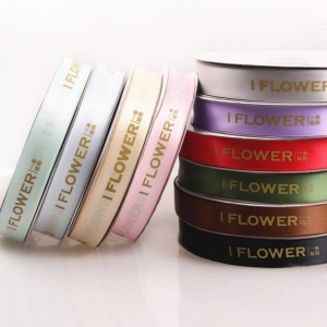 1 # personalizované logo značky vlastní potištěná stuha na mašle na vlasy