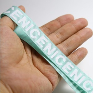 7 # ： Módní NICE 2cm potisk Grosgrain Ribbon pro sportovní oblečení