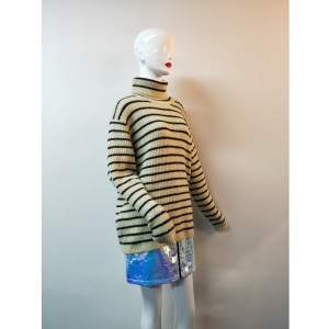 VELKÝ \u0026 NAVY STRIPE SWEATER RLWS0101F