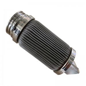 316 z nerezové oceli skládaný drátěné pletivo filtr svíčka