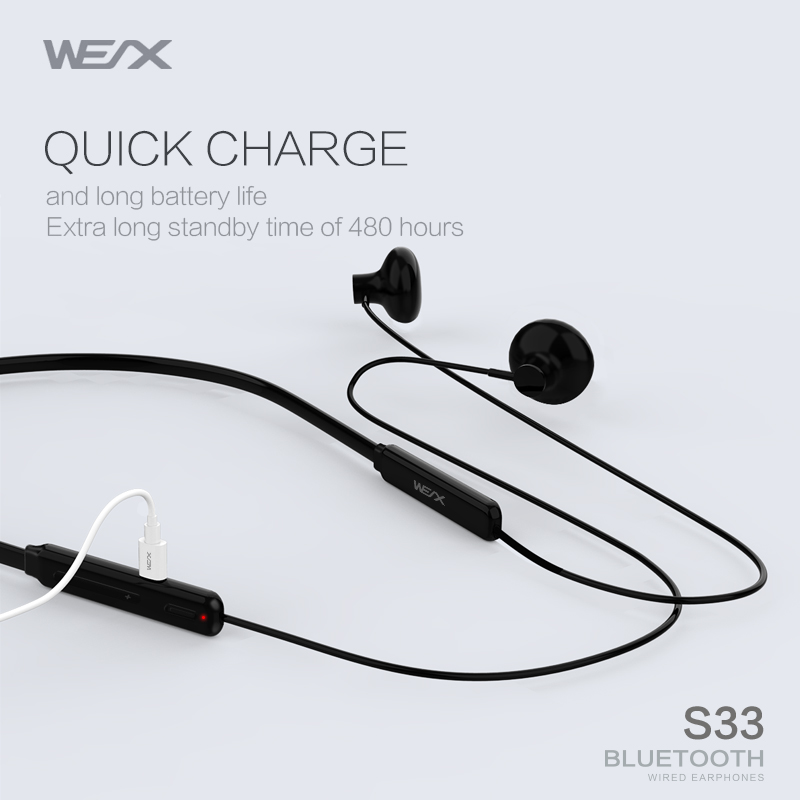 WEX - S33 Bluetooth sluchátka