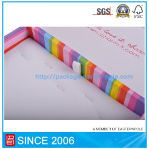 Šperkovnice s vložkou z pěny