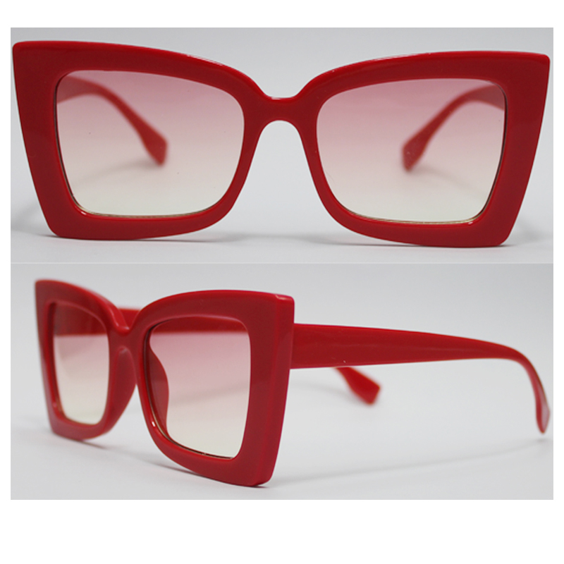 Dámské plastové sluneční brýle, UV 400 Protection Lens, OEM objednávky jsou vítány