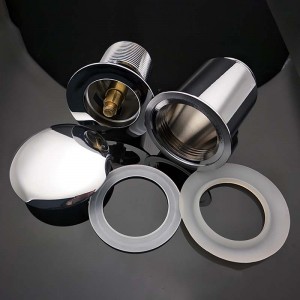 Alamă cromată clic pe clap pop up deșeuri pentru bazin