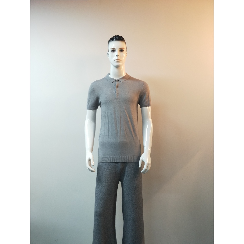 ŠEDÁ POLO RLMTS0001F