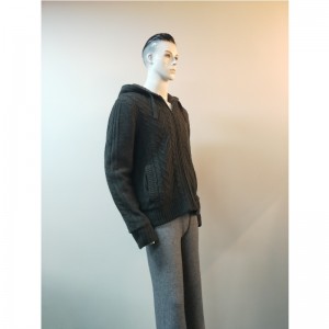 ČERNÝ KNITOVÝ KOŠÍK RLMS0063F