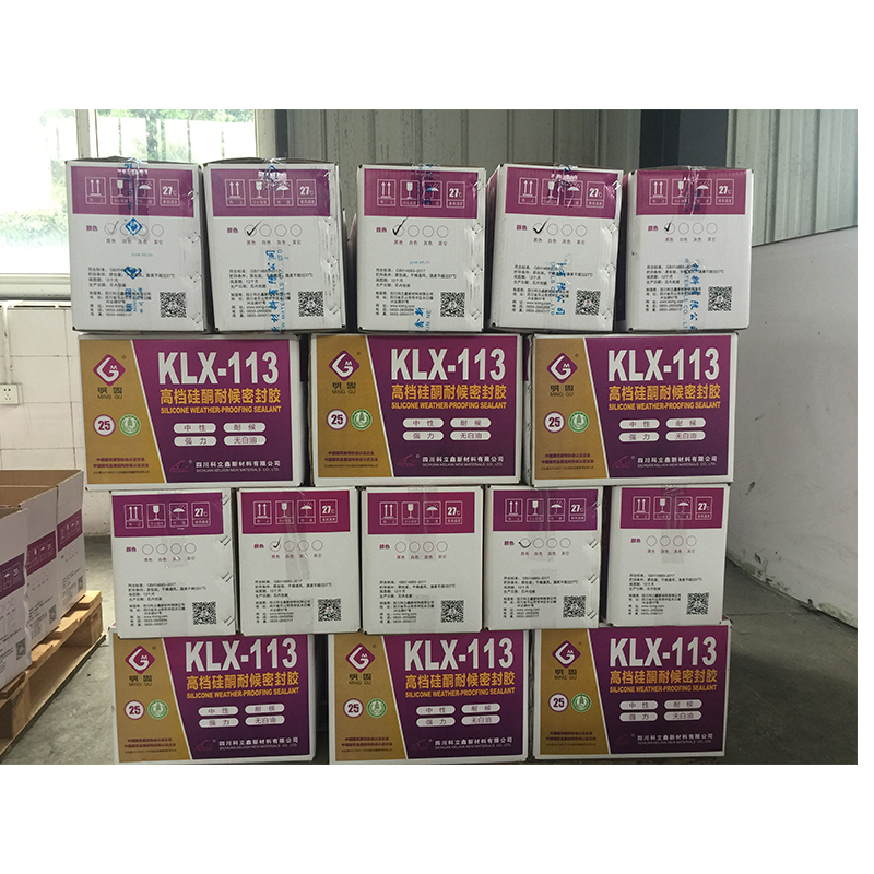 KLX-113 Vysoce kvalitní silikonový tmel odolný proti povětrnostním vlivům