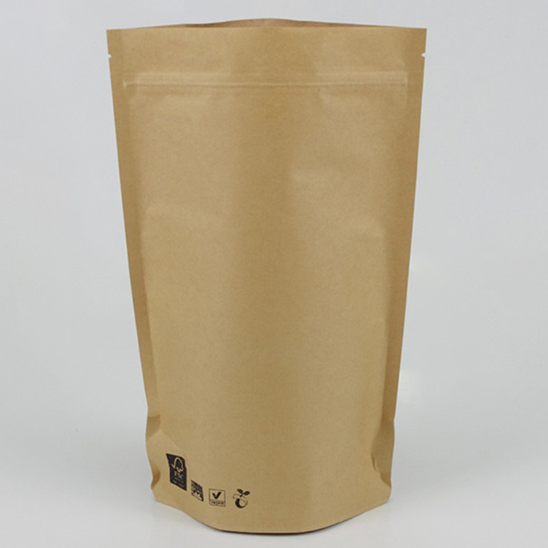 biologicky rozložitelné a recyklovatelné kraftové pytle 100g 250g 500g atd
