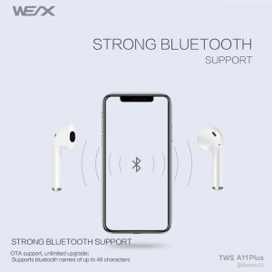Sluchátka WEX - A11 TWS Bluetooth