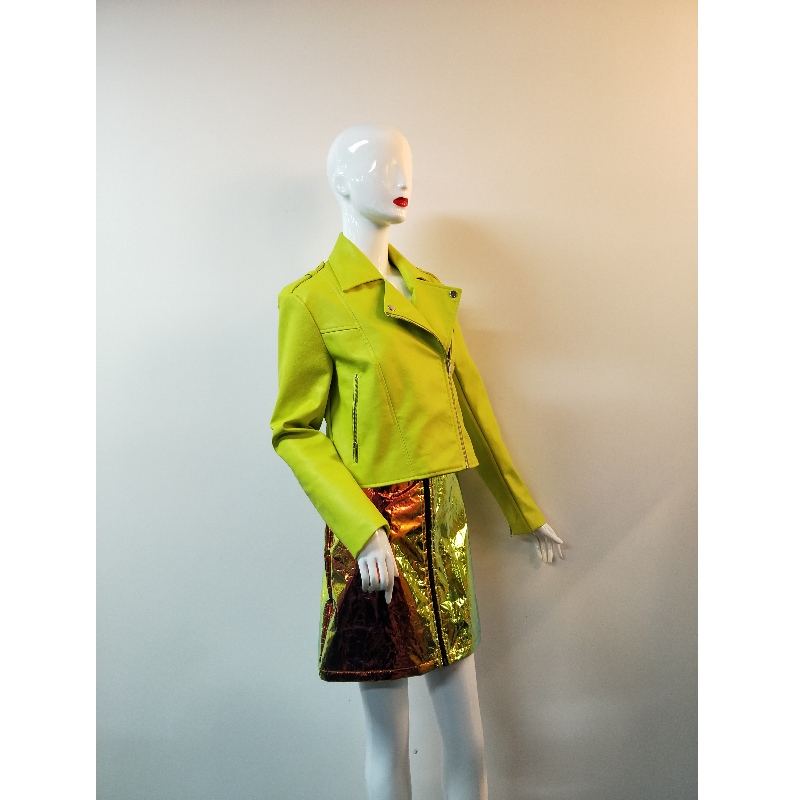 FLUORESCENT ŽLUTÁ PU BUNDA RLWPJ0003N