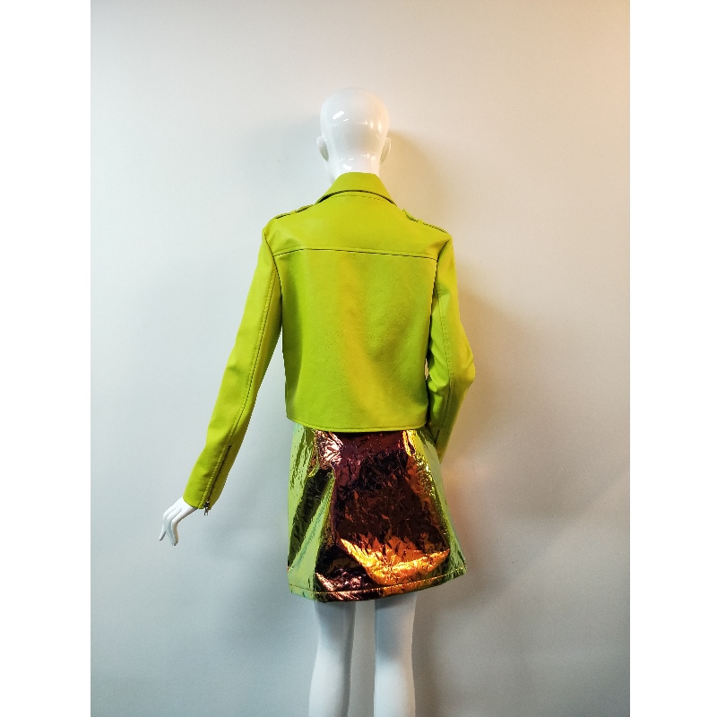 FLUORESCENT ŽLUTÁ PU BUNDA RLWPJ0003N