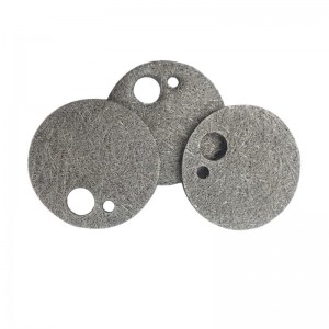 Nerezová ocel 310S z vláknité plsti použitá pro hořák