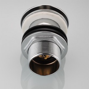 Mosazná vana umyvadlo klikání odpadek vyskočí