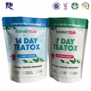 Tištěné a laminované stojací pouzdro s uzavíratelným ziplockem nebo zipem