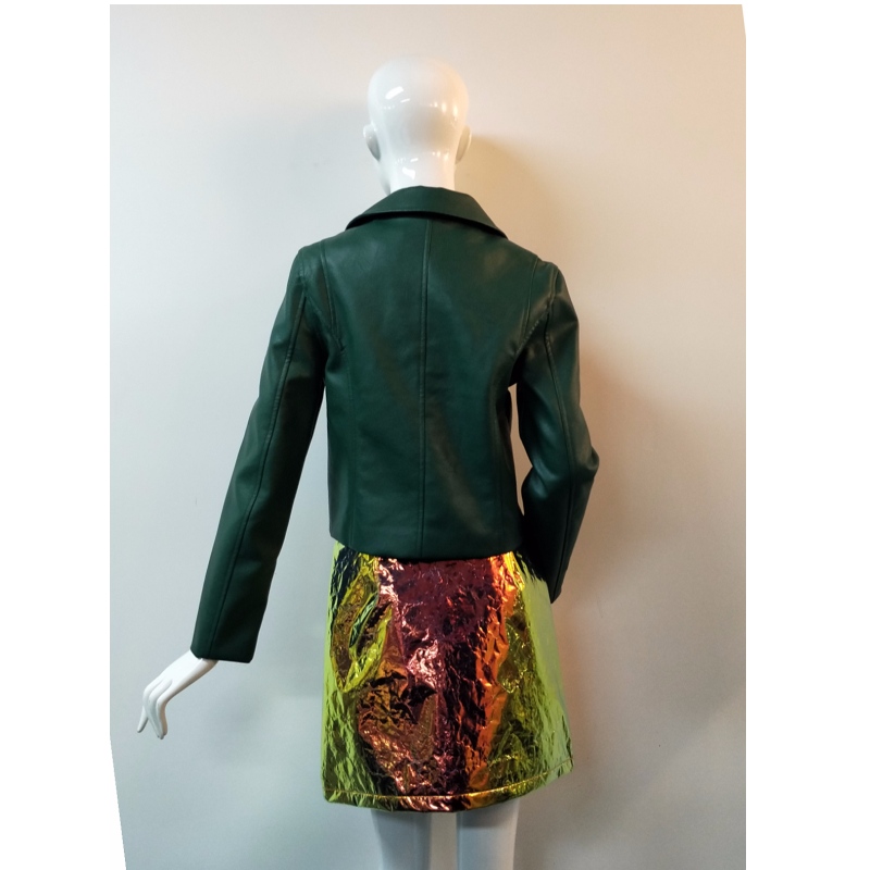 BUNDA ZELENÁ BIKER RLWPJ0002N
