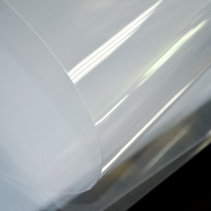 Ekologický průhledný plastový PET film na obličejovou masku