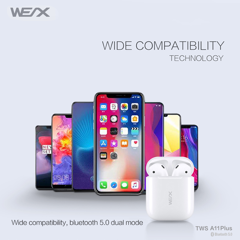 WEX -A11 Plus bezdrátové ušní pupeny 65292; bluetooth 5.0 sluchátka 65292; TWS rozhraní 65288888;pravé bezdrátové stereo systémy 65289; sluchátka