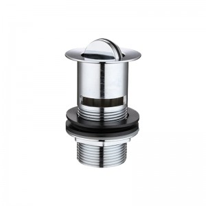 Odpad z umyvadla přetékající přes flip plug odpad z povodí