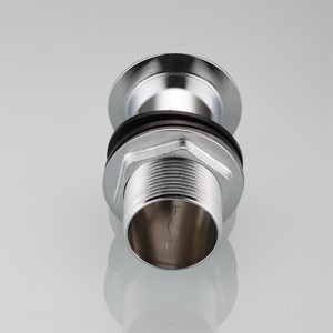 Odpad z umyvadla přetékající přes flip plug odpad z povodí