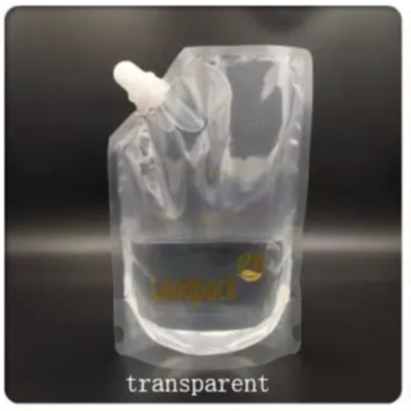 Vlastní tekutý nápoj Obal Spouted Bag / Laminovaný poštovní spout pro nápoje nebo detekci