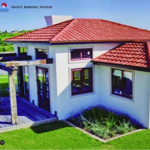 AIYIA ocel dodávky kovové stavební materiály kámen potažený kovovou střešní tašku