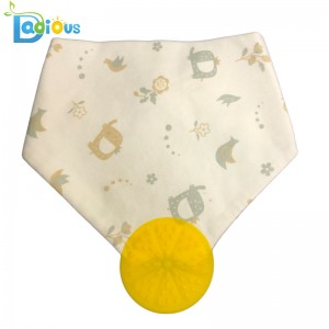 Baby \u0026 Batole Teething Bandana Bib Muslin Bibs Bandana Drool Bibs s Teether