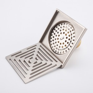 Skryté víko odtokové sprchy