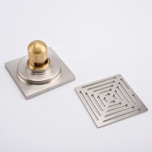 Skryté víko odtokové sprchy