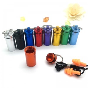 Lahev na léky z hliníkové slitiny a hliníková láhev do uší