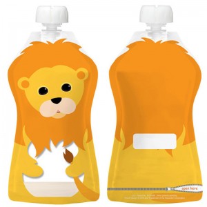 přizpůsobené tvarované sáčky výtokové sáčky s vysekanými tvary