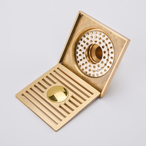 Skrytý podlahový odtok sprchy