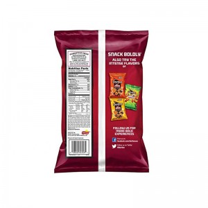 Tepelně těsnící laminovaná plastová fólie potažená polštářem bramborový banánový čip, taška na jídlo