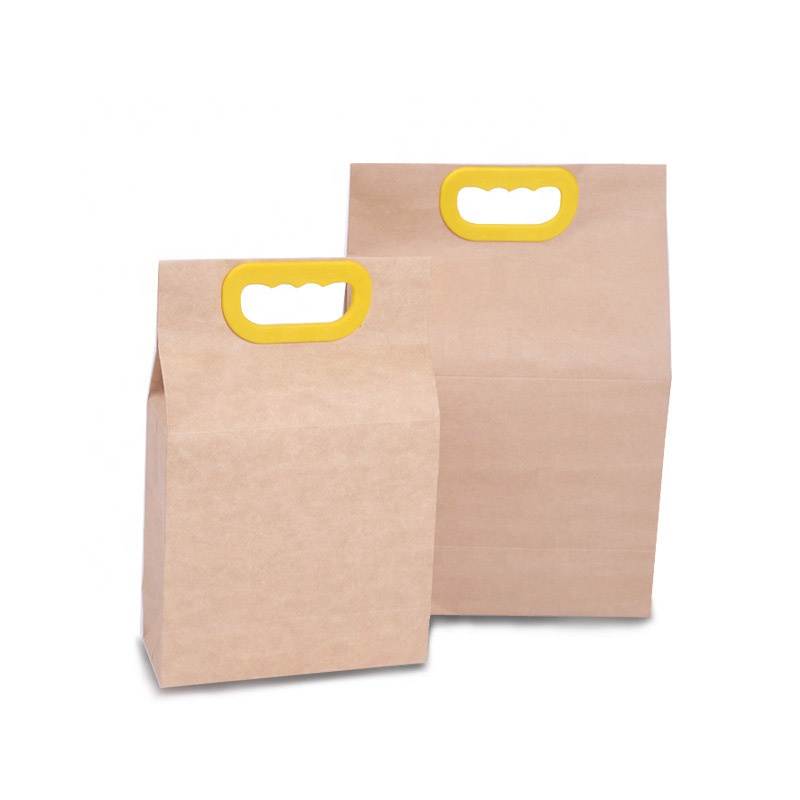 Velkoobchodní cena na zakázku logo tisk odolné vlhkosti odolný velikost 2,5 kg 5 kg kraft papír rýže balení pytel