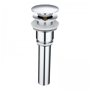 Odtoková mísa s prodlouženým klikovým odpadem z klikového uzávěru nesestavená