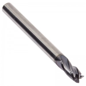 Solid Premium Carbide End Mill, ALTiN potažený, 4 drážka, průměr 3/16 \